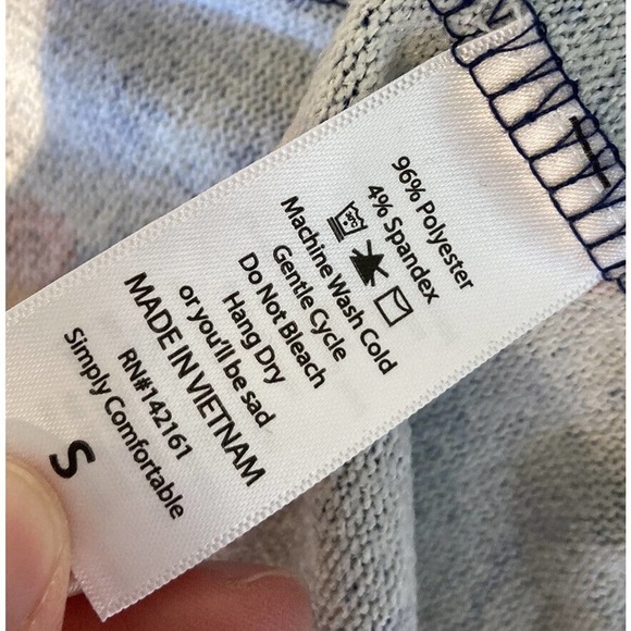 LulaRoe Paisley Sarah Cardigan Size Small Women’s Blue Open Front - Picture 4 of 7